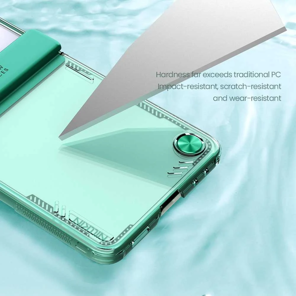 Nillkin Iceblade dėklas skirtas Samsung Galaxy Z Flip 7 juodos spalvos