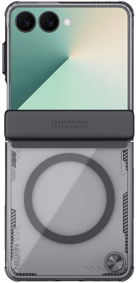 Nillkin Iceblade Magnetic dėklas skirtas Samsung Galaxy Z Fold 7 juodos spalvos