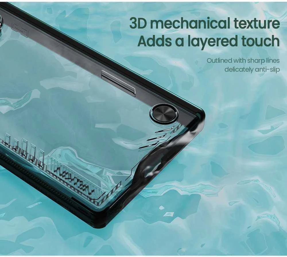Nillkin Iceblade Prop dėklas skirtas Samsung Galaxy Z Fold 7 juodos spalvos