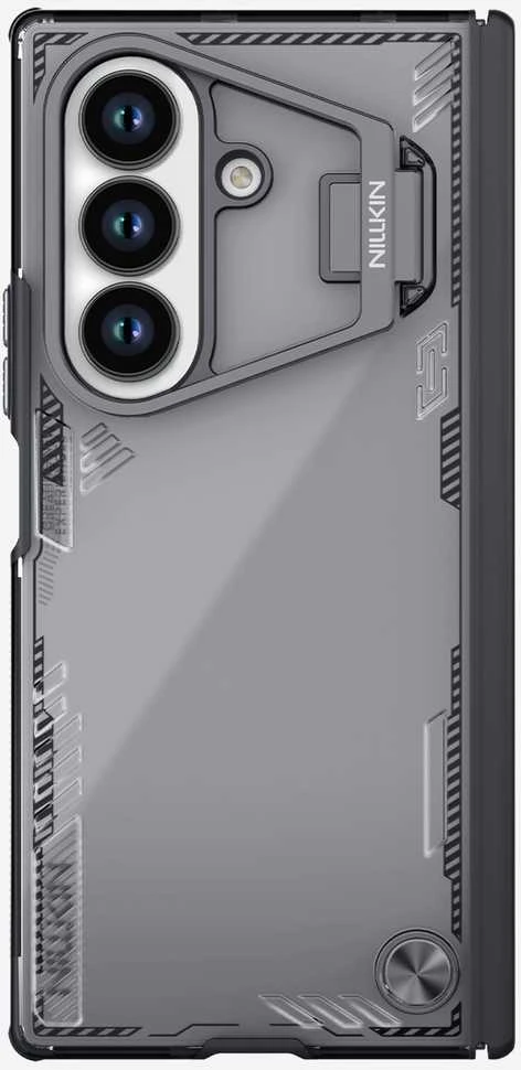 Nillkin Iceblade Prop dėklas skirtas Samsung Galaxy Z Fold 7 juodos spalvos