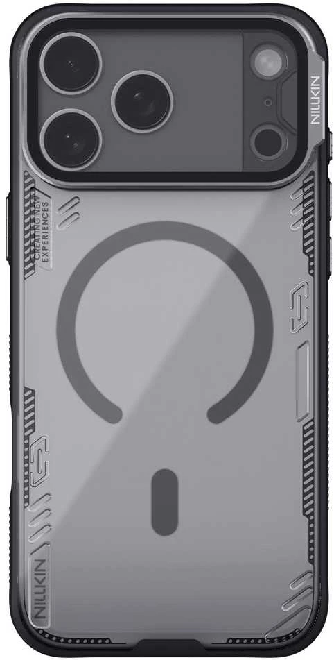 Nillkin Iceblade Prop Magnetic dėklas skirtas Apple iPhone 17 Pro Max Dark Night Juodas