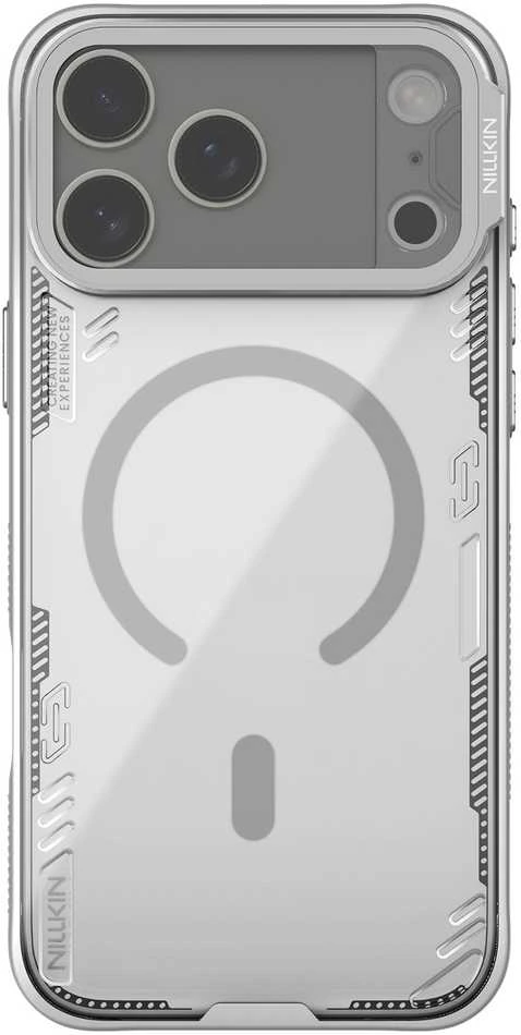 Nillkin Iceblade Prop Magnetic dėklas skirtas Apple iPhone 17 Pro Max Twilight Gray