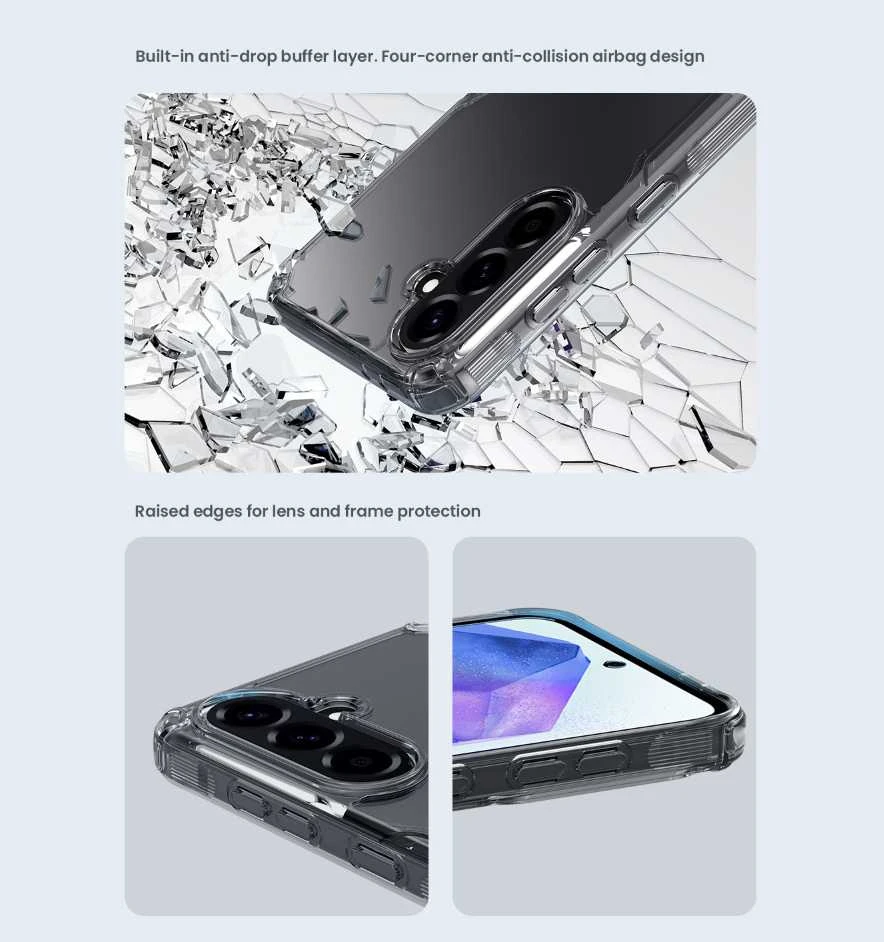 Nillkin Nature TPU PRO Samsung Galaxy A56 5G dėklas telefonui skaidrus