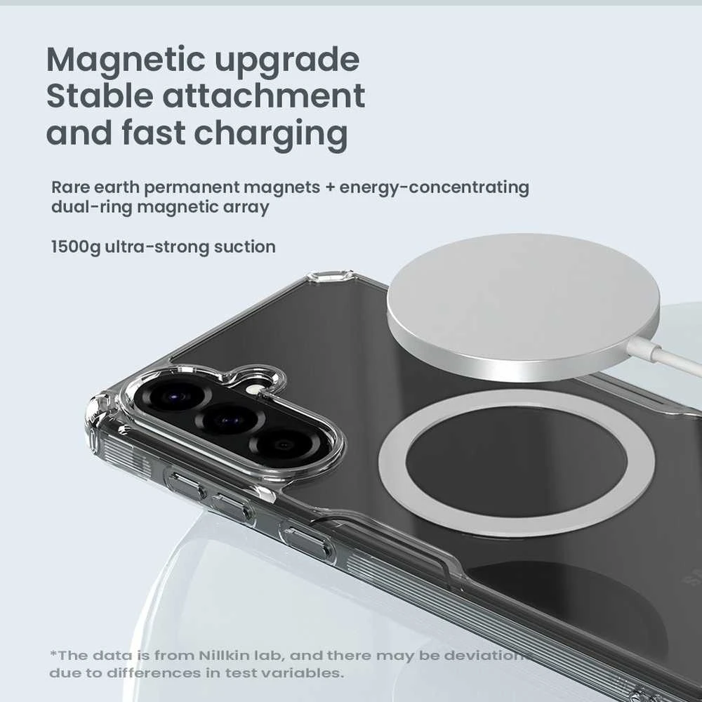 Nillkin Nature TPU PRO Magnetic Samsung Galaxy A56 5G dėklas telefonui skaidrus