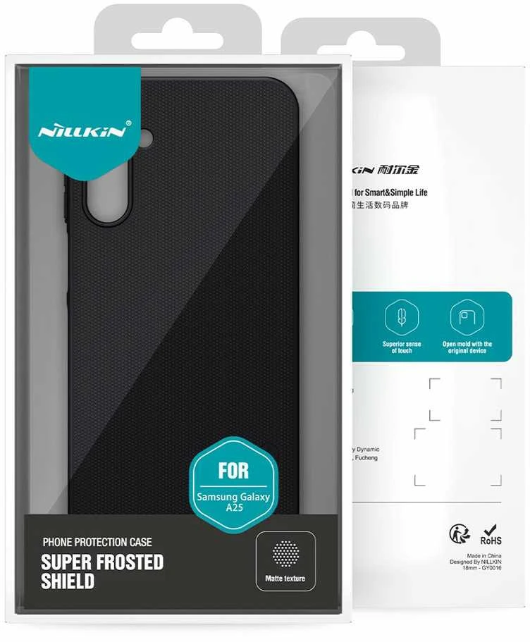 Samsung Galaxy A25 5G Nillkin Super Shield dėklas telefonui juodos spalvos