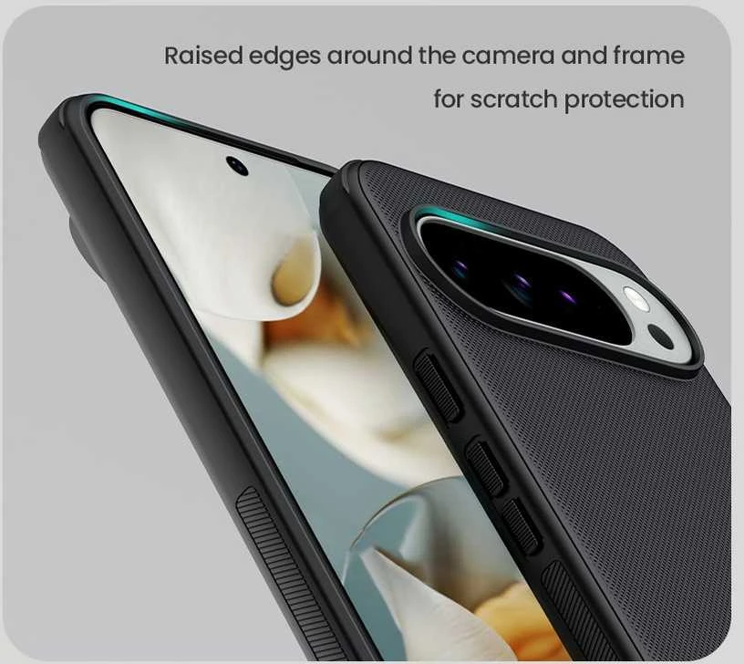Nillkin Super Frosted PRO Back dėklas skirtas Google Pixel 10 Pro XL juodos spalvos