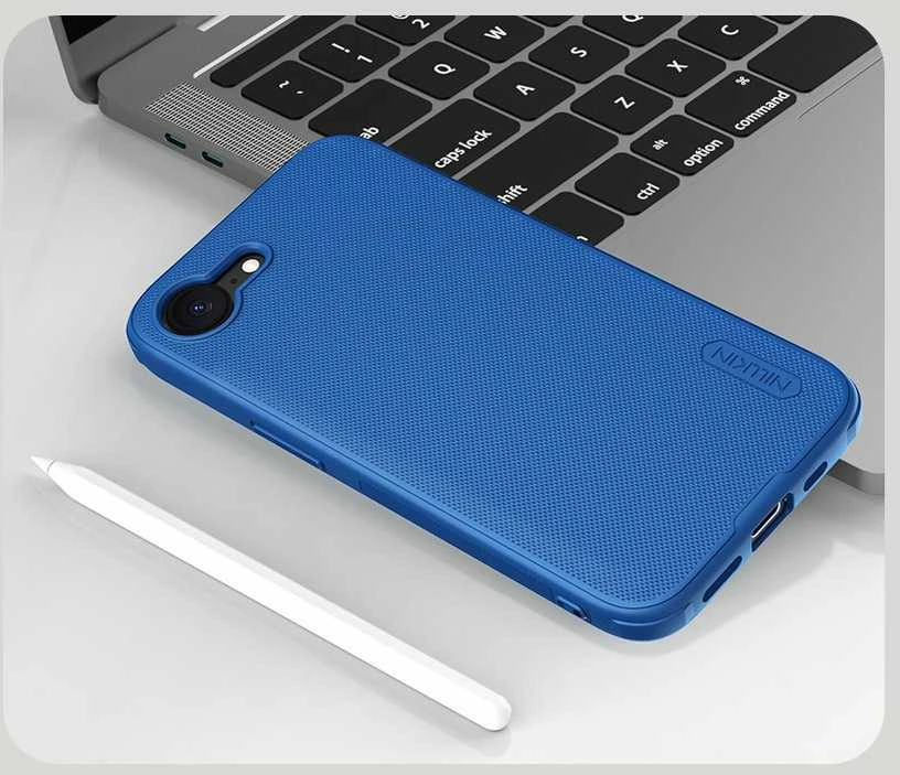 Dėklas NILLKIN SUPER SHIELD PRO IPHONE 16E / 17E, MĖLYNAS
