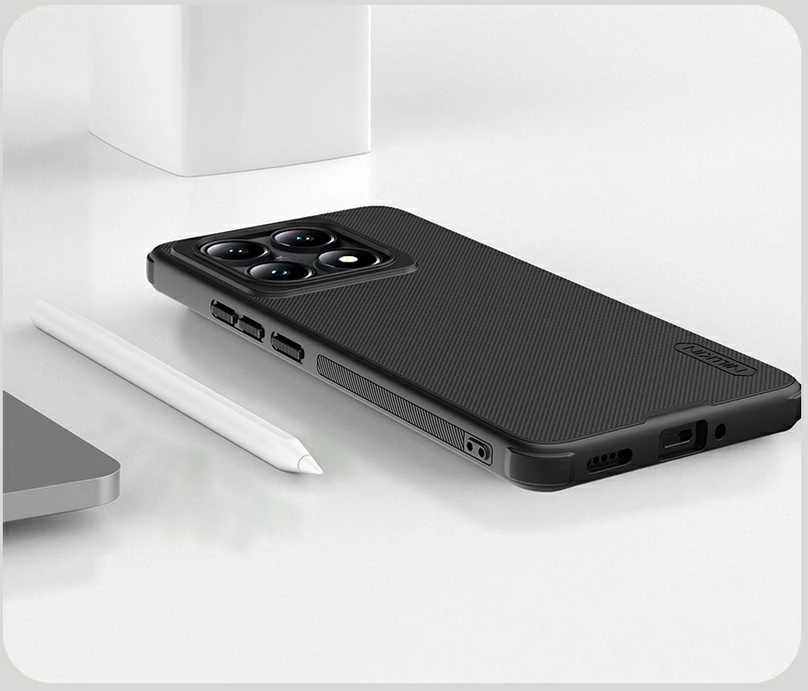 Nillkin Super Frosted PRO Back Xiaomi 14T Pro dėklas jūsų telefonui juodos spalvos