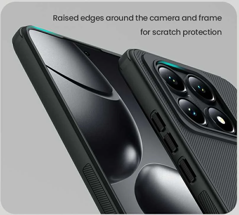 Nillkin Super Frosted PRO Back Xiaomi 14T Pro dėklas jūsų telefonui juodos spalvos