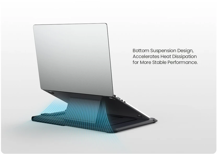 Nillkin Versatile Pro nešiojamojo kompiuterio dėklas 14.2" rudas