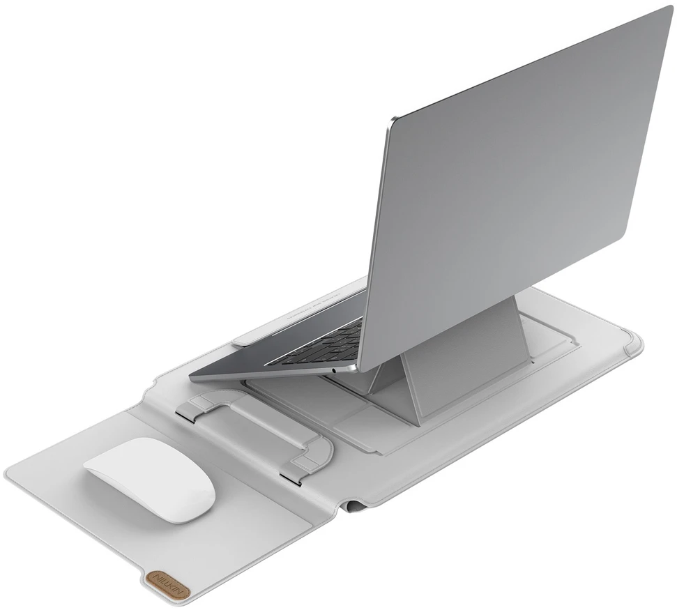 Nillkin Versatile Pro nešiojamojo kompiuterio dėklas 14.2" pilkas