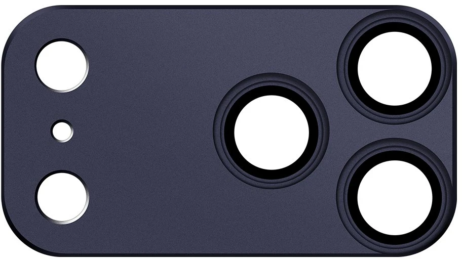 OBAL:ME Camera Island Lens Protector for Apple iPhone 17 Pro Max Deep Mėlyna