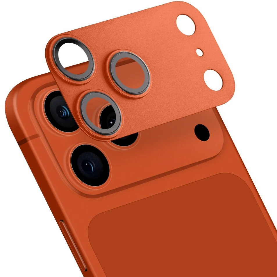 OBAL:ME Camera Island Lens Protector for Apple iPhone 17 Pro Max Cosmic Oranžinis