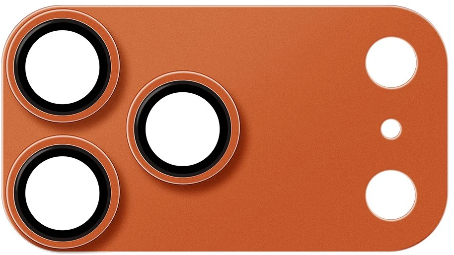 OBAL:ME Camera Island Lens Protector for Apple iPhone 17 Pro Max Cosmic Oranžinis