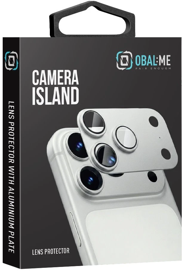 OBAL:ME Camera Island Lens Protector for Apple iPhone 17 Pro Max Cosmic Oranžinis