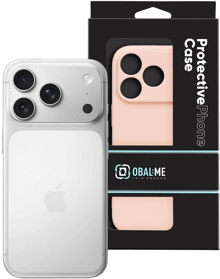 Dėklas OBAL:ME Glossy phone case for iPhone 17 Pro pink