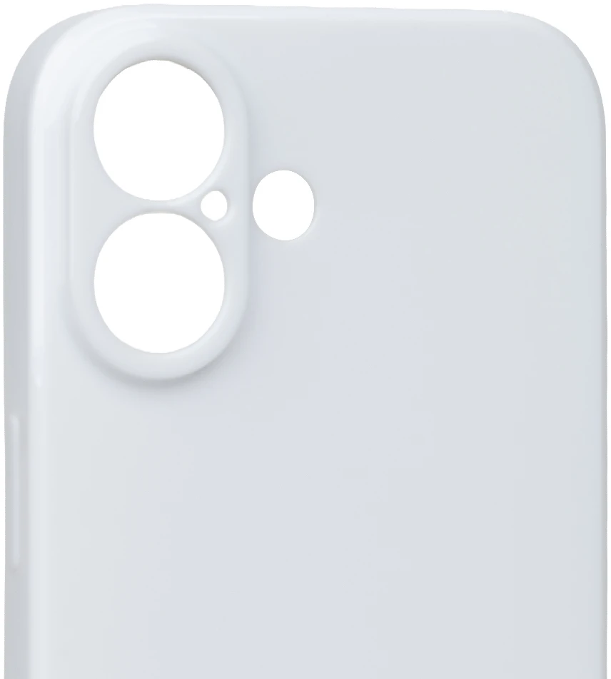 OBAL:ME blizgus telefono dėklas iPhone 17 baltas
