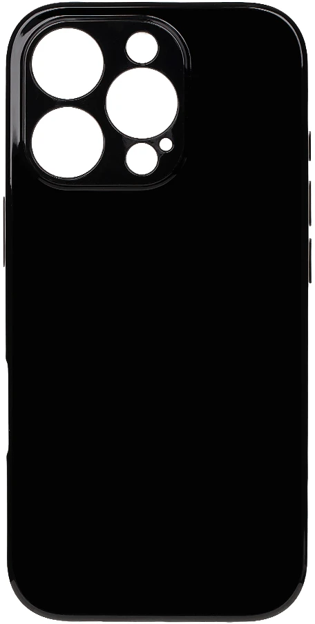 Dėklas OBAL:ME Glossy phone case for iPhone 16 Pro juodas