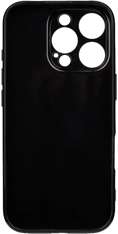Dėklas OBAL:ME Glossy phone case for iPhone 16 Pro juodas