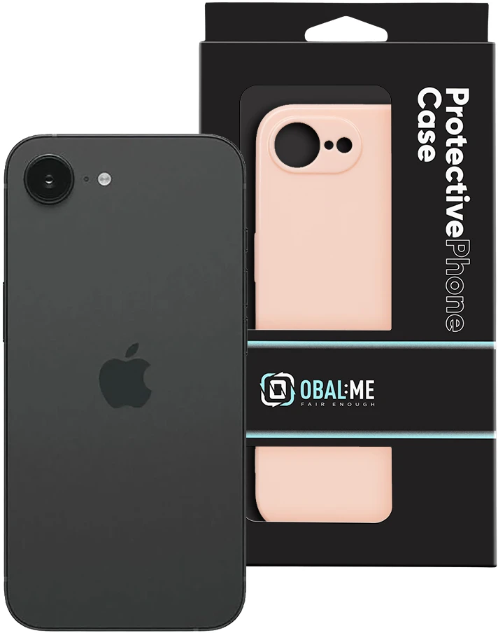 Dėklas OBAL:ME Glossy phone case for iPhone 16e | iPhone 17e pink