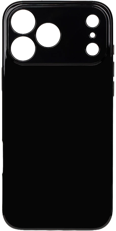 Dėklas OBAL:ME Glossy phone case for iPhone 17 Pro Max juodas