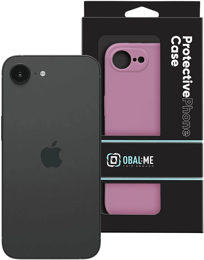 Dėklas OBAL:ME Glossy phone case for iPhone 16e | iPhone 17e violetinė