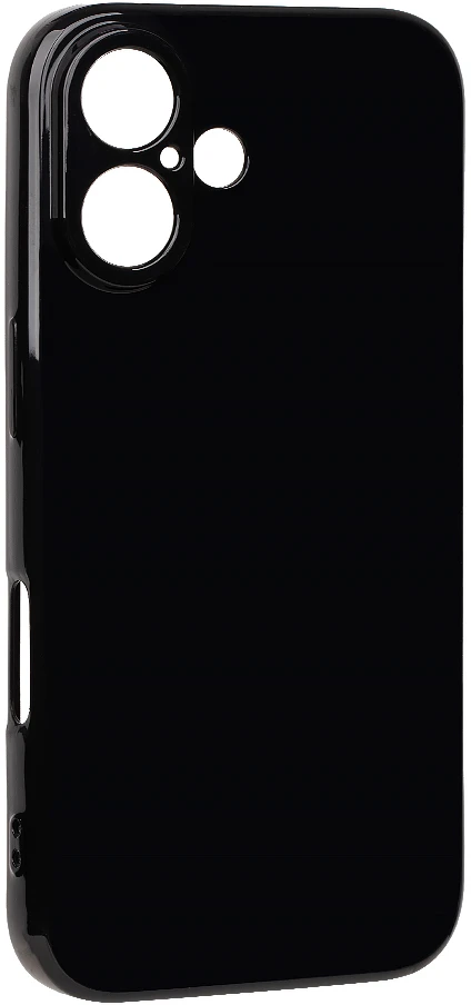 OBAL:ME blizgus telefonų dėklas iPhone 16 juodas