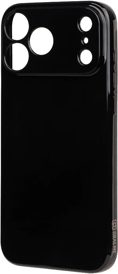 Dėklas OBAL:ME Glossy phone case for iPhone 17 Pro Max juodas