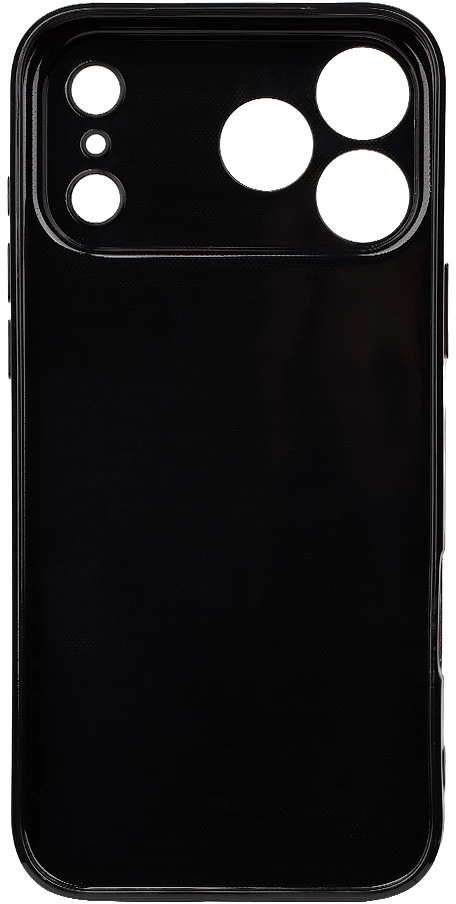 Dėklas OBAL:ME Glossy phone case for iPhone 17 Pro Max juodas