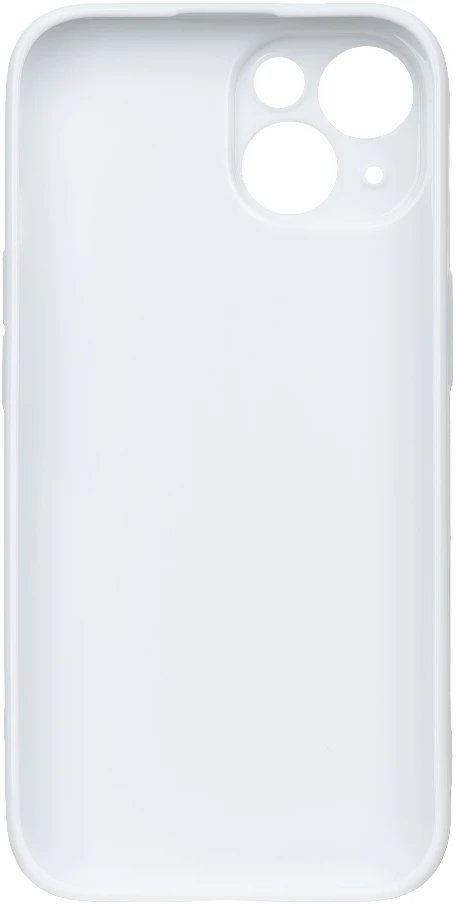 OBAL:ME blizgus telefono dėklas iPhone 15, baltas