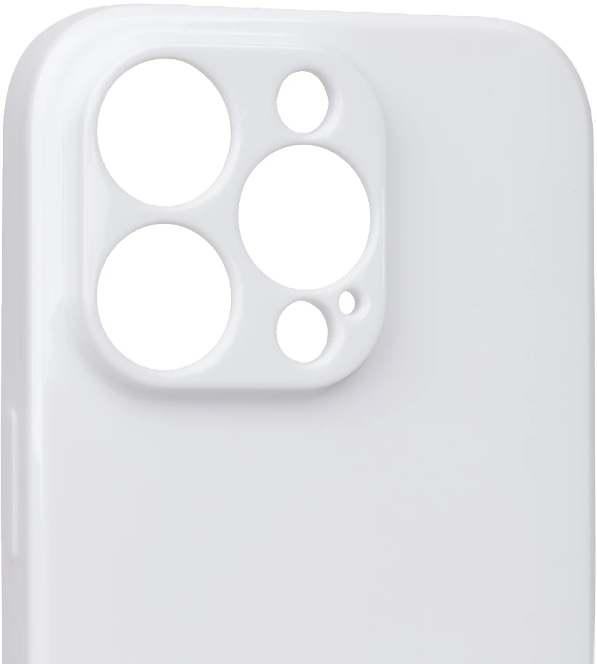 Dėklas OBAL:ME Glossy phone case for iPhone 16 Pro baltas