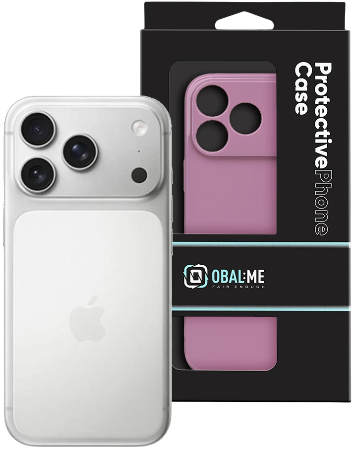Dėklas OBAL:ME Glossy phone case for iPhone 17 Pro Max violetinė