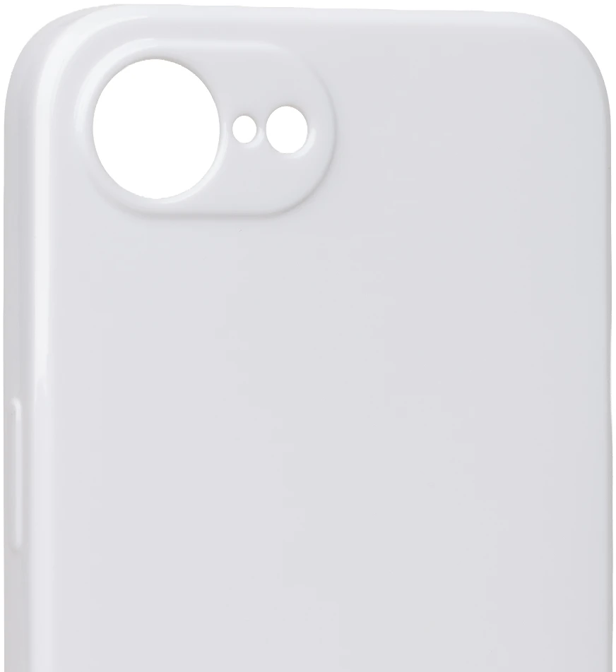 Dėklas OBAL:ME Glossy phone case for iPhone 16e | iPhone 17e baltas