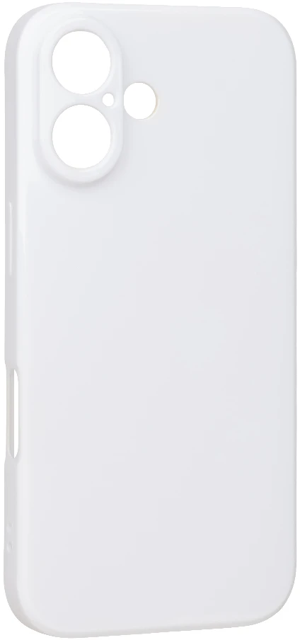 OBAL:ME Blizgus telefonų dėklas iPhone 16 baltas