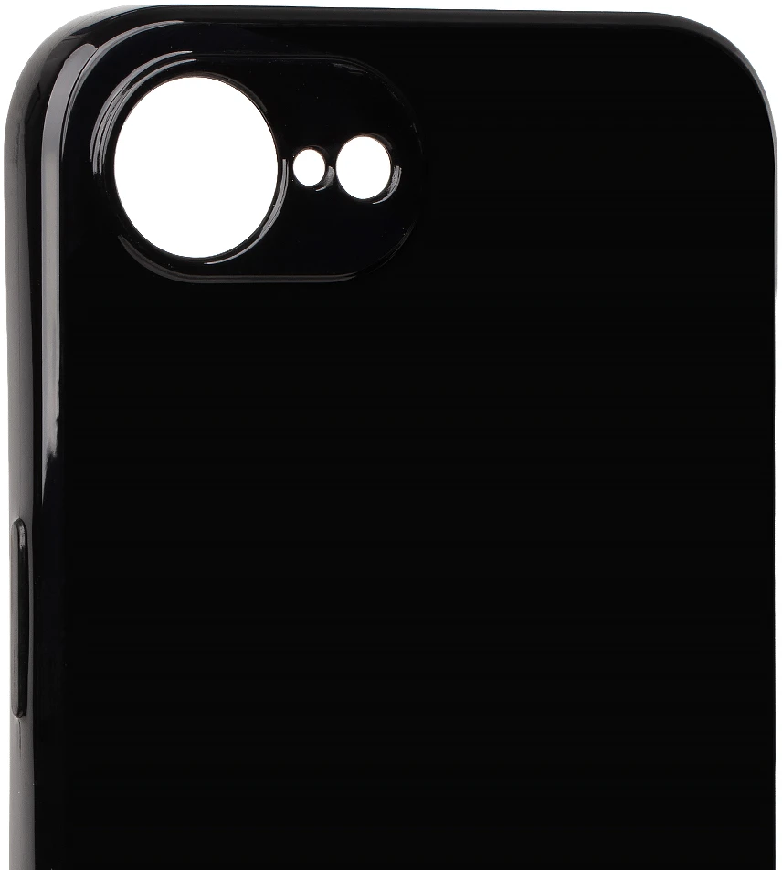 Dėklas OBAL:ME Glossy phone case for iPhone 16e | iPhone 17e juodas