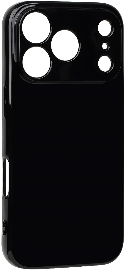 Dėklas OBAL:ME Glossy phone case for iPhone 17 Pro juodas