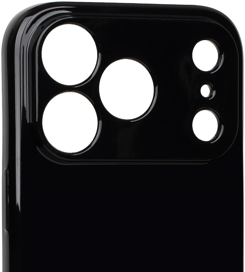 Dėklas OBAL:ME Glossy phone case for iPhone 17 Pro juodas