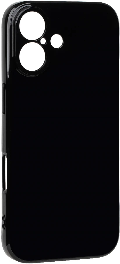 OBAL:ME blizgus telefono dėklas iPhone 17, juodas
