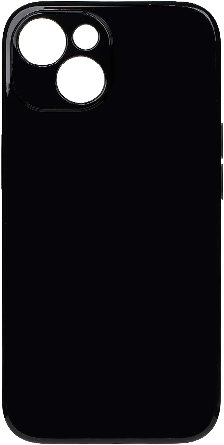 OBAL:ME Blizgus telefonų dėklas iPhone 15, juodas