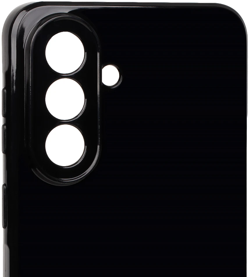 Dėklas OBAL:ME Glossy phone case for Samsung Galaxy A37 (A376) juodas