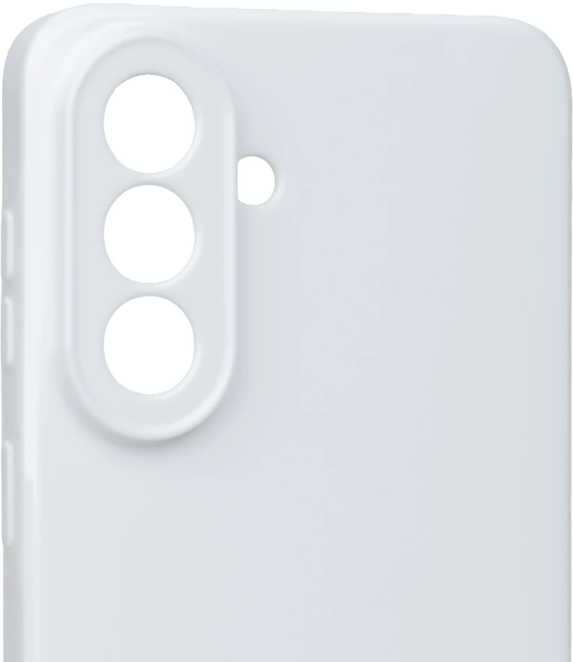 OBAL:ME Blizgus dėklas, skirtas Samsung Galaxy A57 5G, baltas