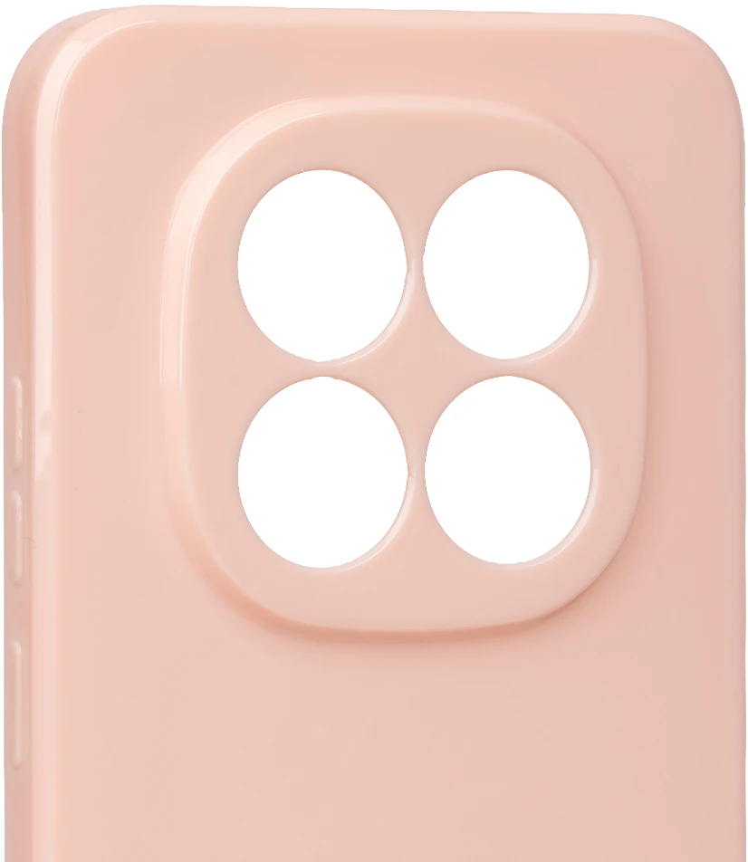 OBAL:ME blizgus dėklas, skirtas Xiaomi Redmi Note 15 Pro 5G, Blush spalvos