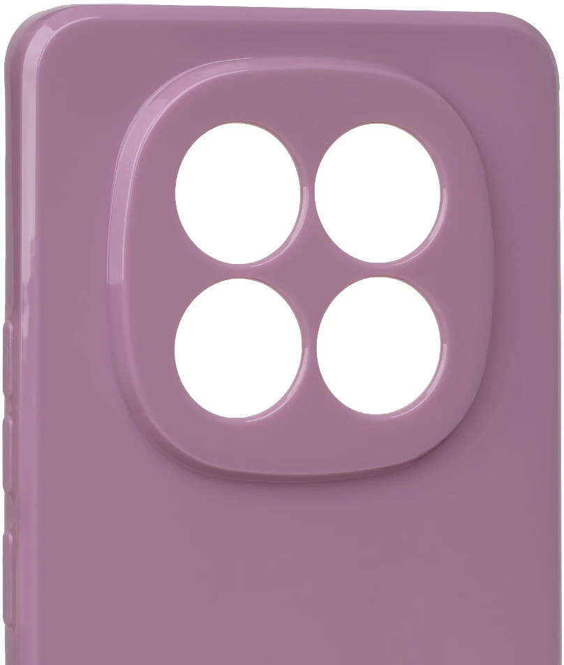 OBAL:ME blizgus dėklas, skirtas Xiaomi Redmi Note 15 4G/5G, orchidėjos spalvos