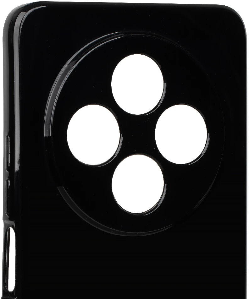 Dėklas OBAL:ME Glossy Cover for Xiaomi Redmi 17C 4G Juodas