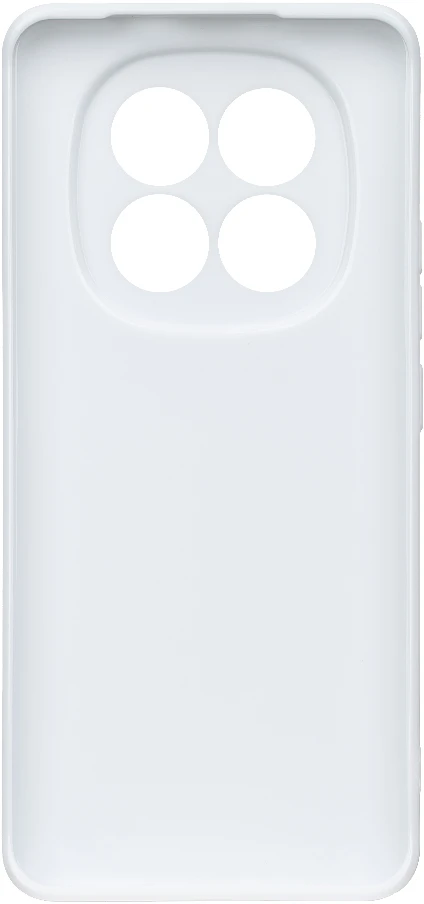 OBAL:ME blizgus dėklas, skirtas Xiaomi Redmi Note 15 4G/5G, baltas