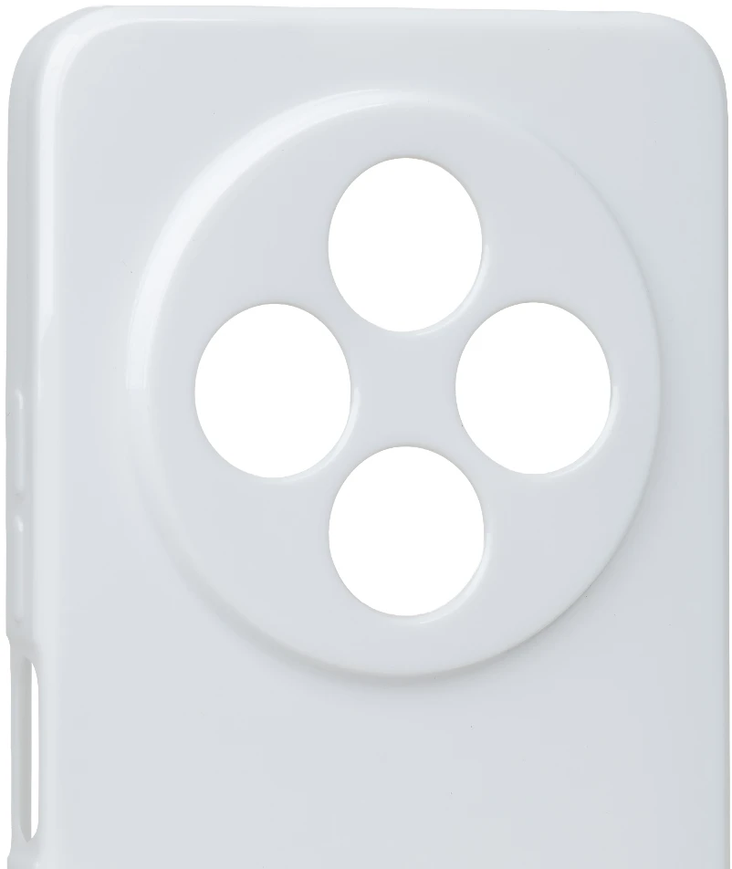 Dėklas OBAL:ME Glossy Cover for Xiaomi Redmi 17C 4G Baltas