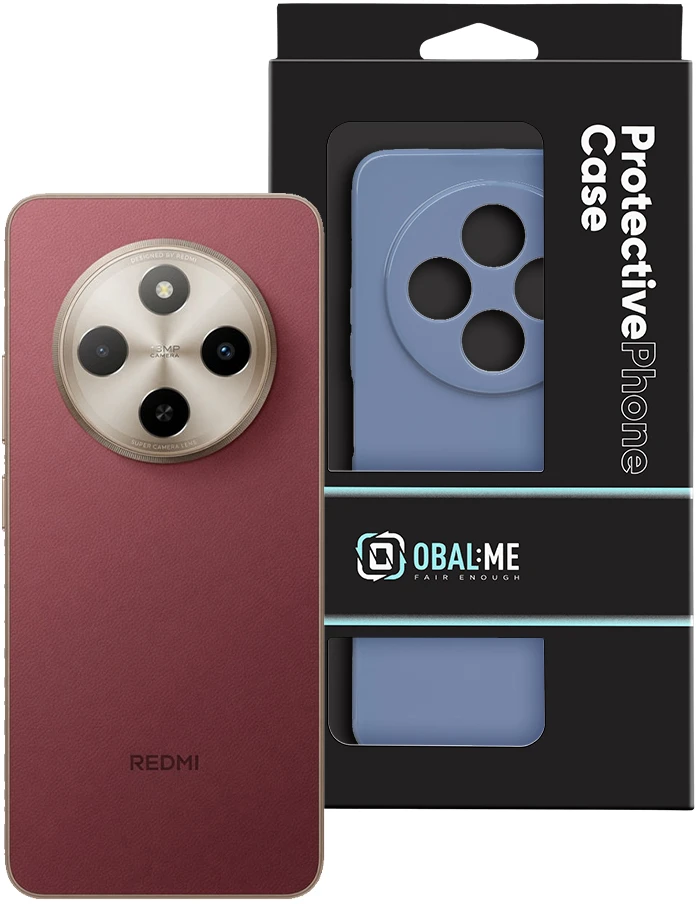 Dėklas OBAL:ME Glossy Cover for Xiaomi Redmi 17C 4G Periwinkle