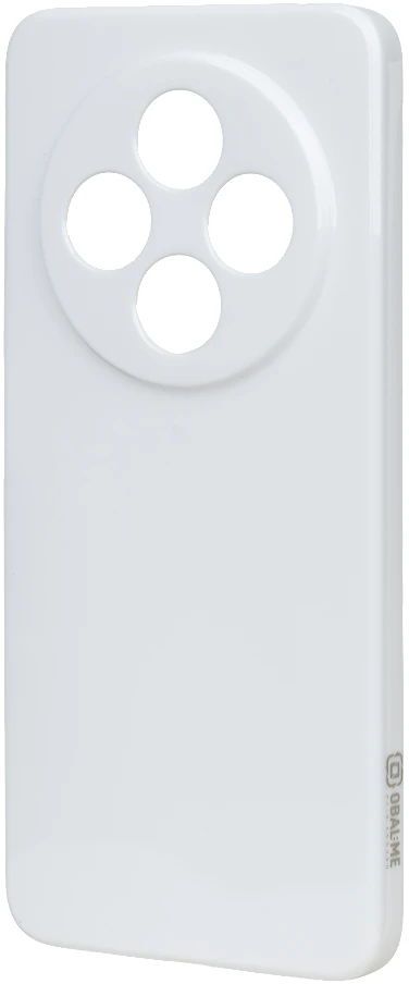 Dėklas OBAL:ME Glossy Cover for Xiaomi Redmi 17C 4G Baltas