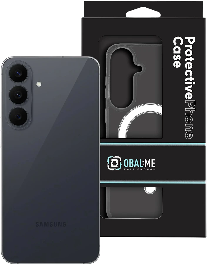 OBAL:ME MagNetix Crystal dėklas, skirtas Samsung Galaxy S26 FE, skaidrus