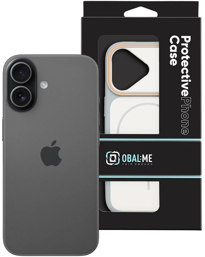 OBAL:ME MagNetix Delta dėklas, skirtas iPhone 17, pilkas